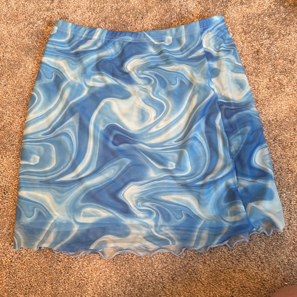 Blue Skirt